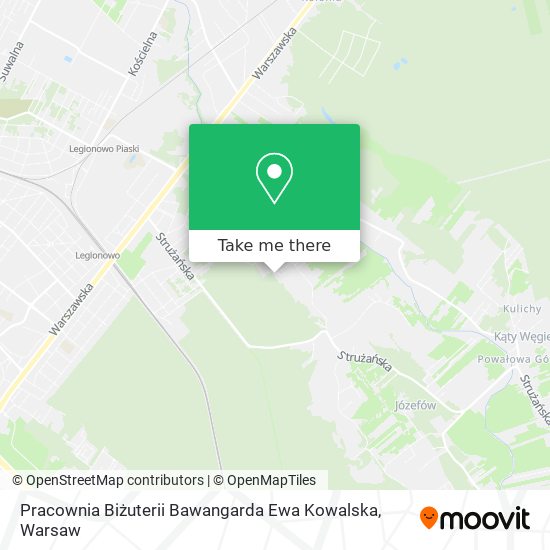 Pracownia Biżuterii Bawangarda Ewa Kowalska map