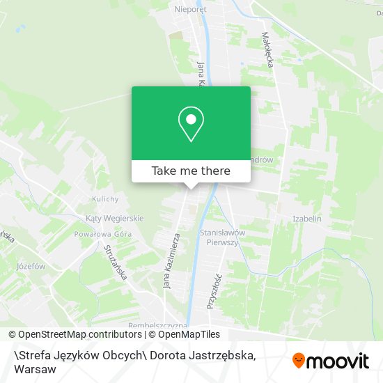 \Strefa Języków Obcych\ Dorota Jastrzębska map