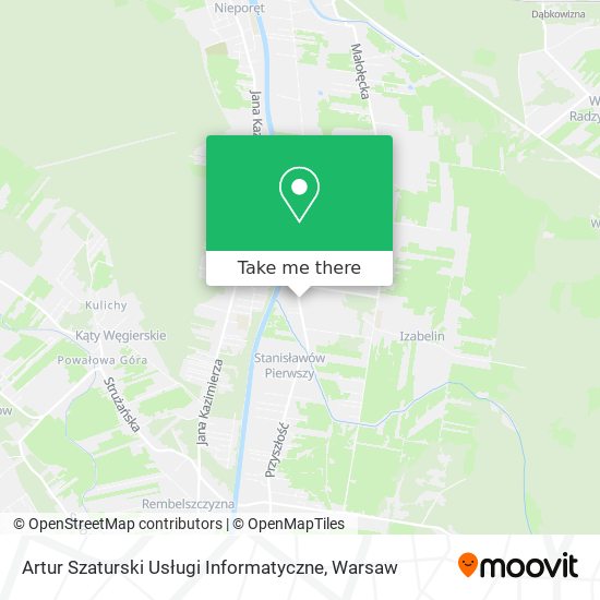 Artur Szaturski Usługi Informatyczne map