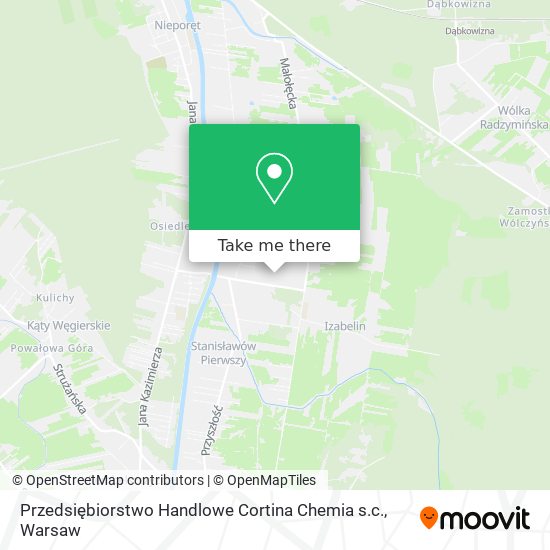 Przedsiębiorstwo Handlowe Cortina Chemia s.c. map