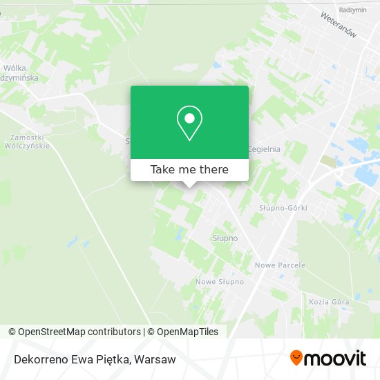 Dekorreno Ewa Piętka map