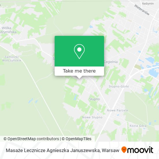 Masaże Lecznicze Agnieszka Januszewska map