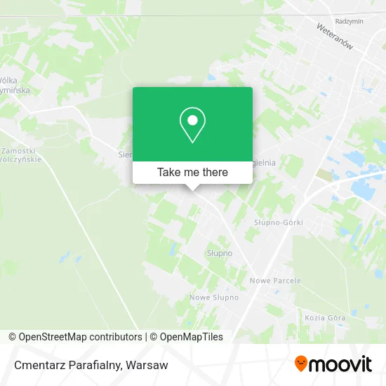 Карта Cmentarz Parafialny