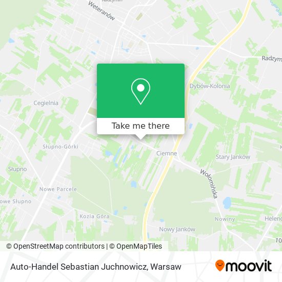 Auto-Handel Sebastian Juchnowicz map