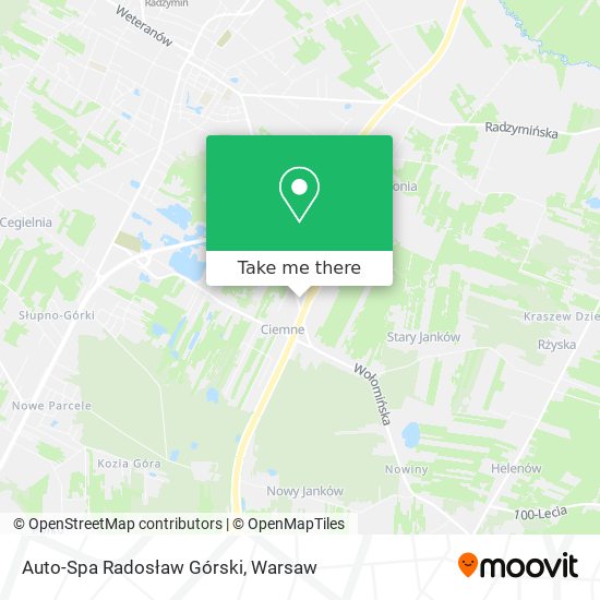 Auto-Spa Radosław Górski map