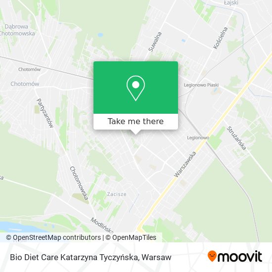 Bio Diet Care Katarzyna Tyczyńska map