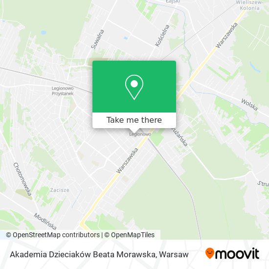 Карта Akademia Dzieciaków Beata Morawska