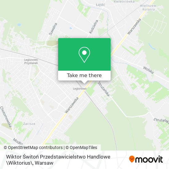 Wiktor Świtoń Przedstawicielstwo Handlowe \Wiktorius\ map