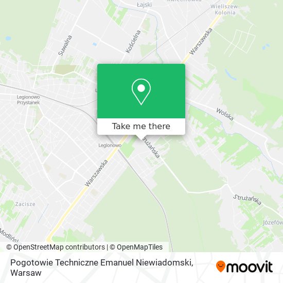 Карта Pogotowie Techniczne Emanuel Niewiadomski