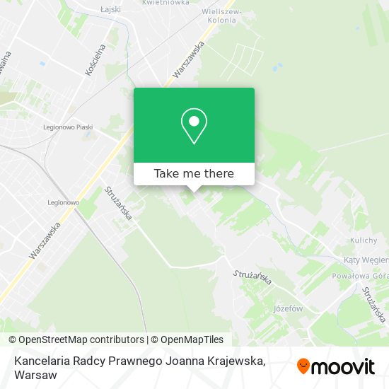 Kancelaria Radcy Prawnego Joanna Krajewska map