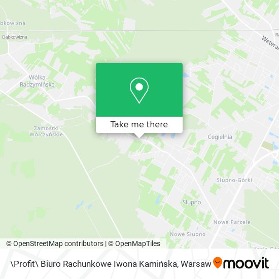 \Profit\ Biuro Rachunkowe Iwona Kamińska map