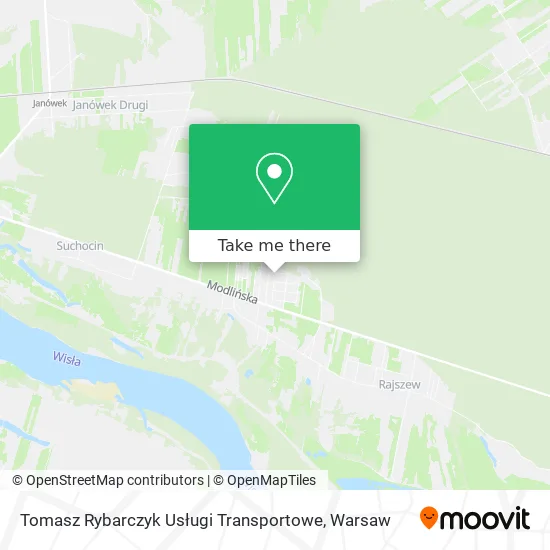 Tomasz Rybarczyk Usługi Transportowe map