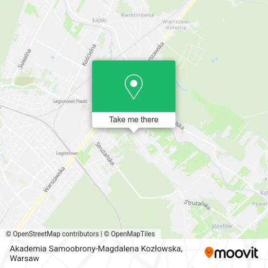 Akademia Samoobrony-Magdalena Kozłowska map
