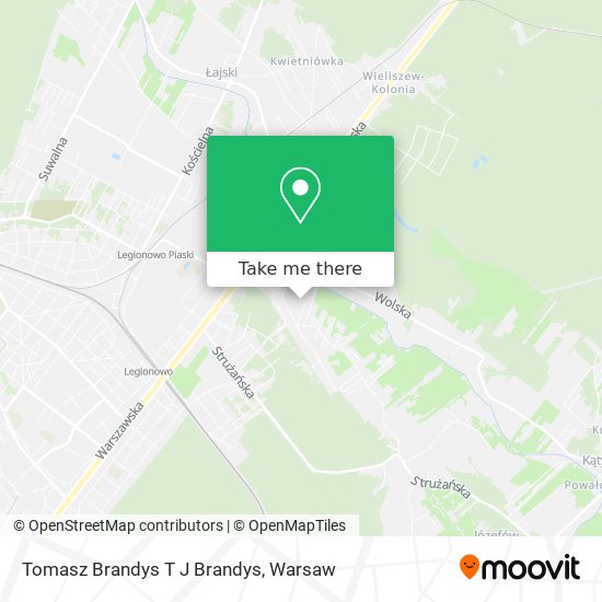 Tomasz Brandys T J Brandys map