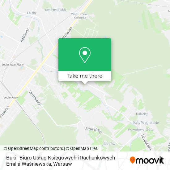 Bukir Biuro Usług Księgowych i Rachunkowych Emilia Waśniewska map