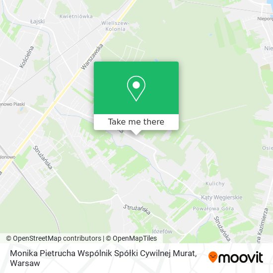 Monika Pietrucha Wspólnik Spółki Cywilnej Murat map