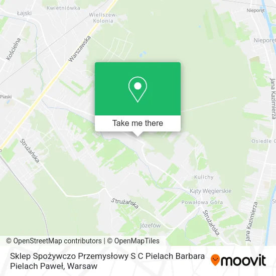 Sklep Spożywczo Przemysłowy S C Pielach Barbara Pielach Paweł map