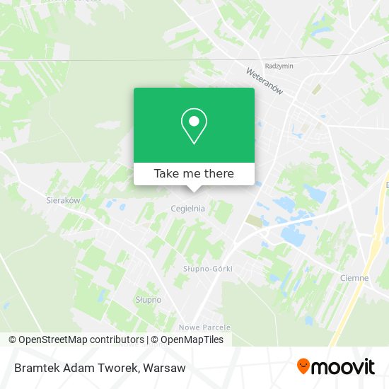 Bramtek Adam Tworek map