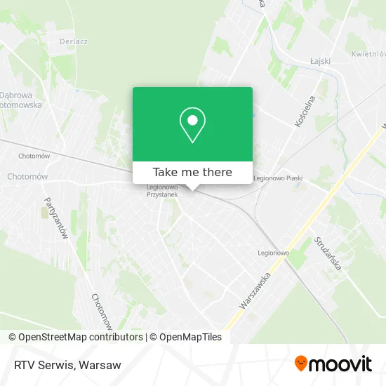 RTV Serwis map