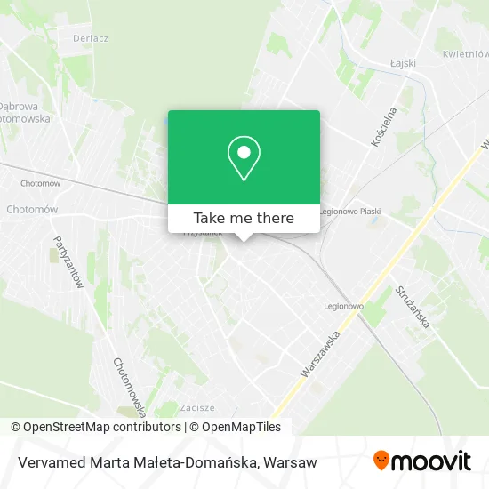 Vervamed Marta Małeta-Domańska map