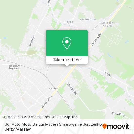 Jur Auto Moto Usługi Mycie i Smarowanie Jurczenko Jerzy map