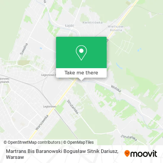 Martrans Bis Baranowski Bogusław Sitnik Dariusz map