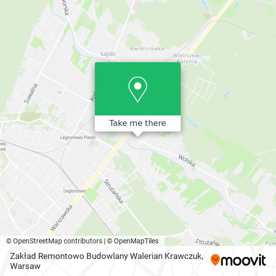 Zakład Remontowo Budowlany Walerian Krawczuk map