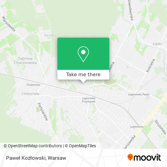 Paweł Kozłowski map