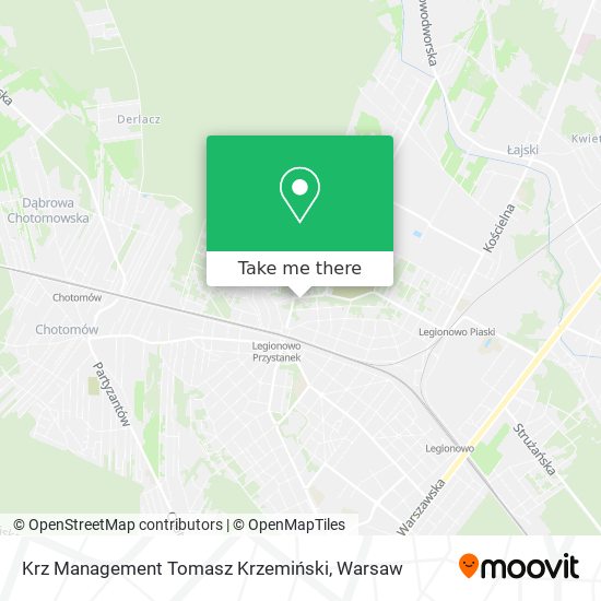 Krz Management Tomasz Krzemiński map