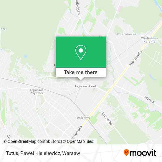 Tutus, Paweł Kisielewicz map