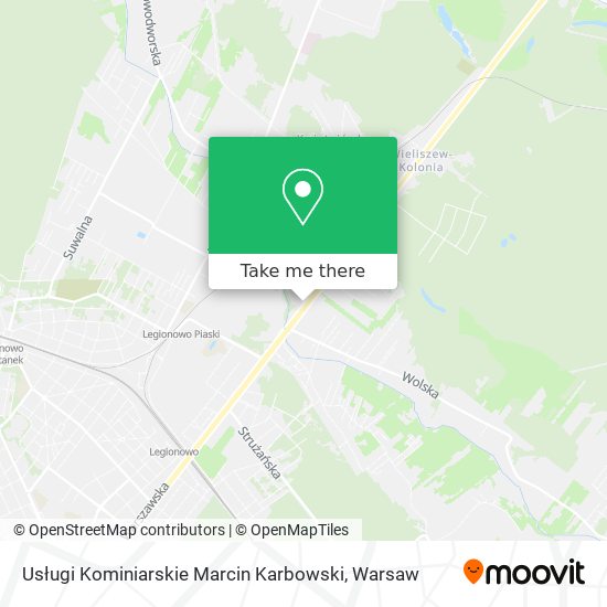 Usługi Kominiarskie Marcin Karbowski map