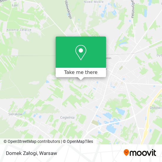 Domek Załogi map