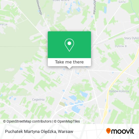 Puchatek Martyna Olędzka map