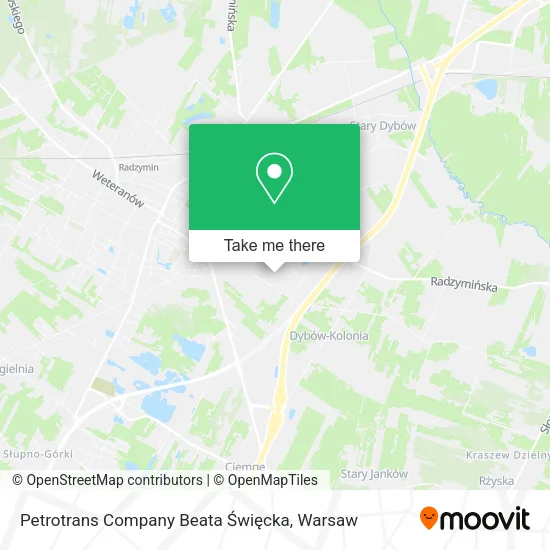 Карта Petrotrans Company Beata Święcka