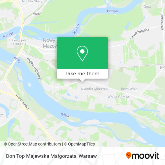 Don Top Majewska Małgorzata map