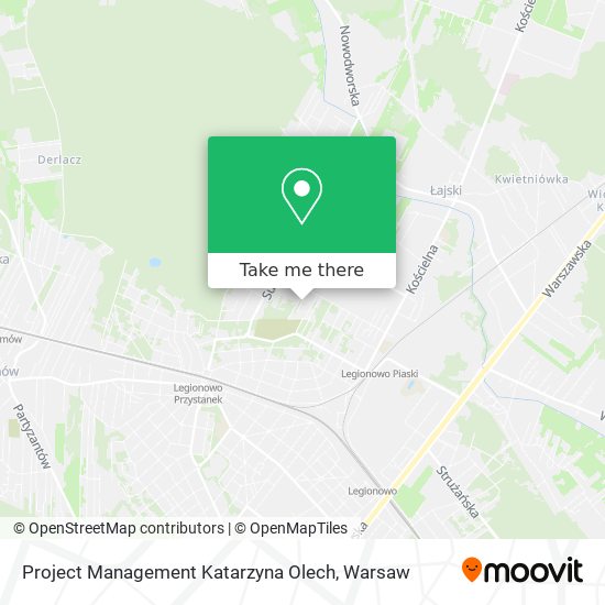 Project Management Katarzyna Olech map