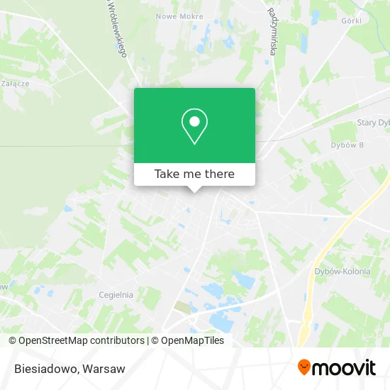 Карта Biesiadowo