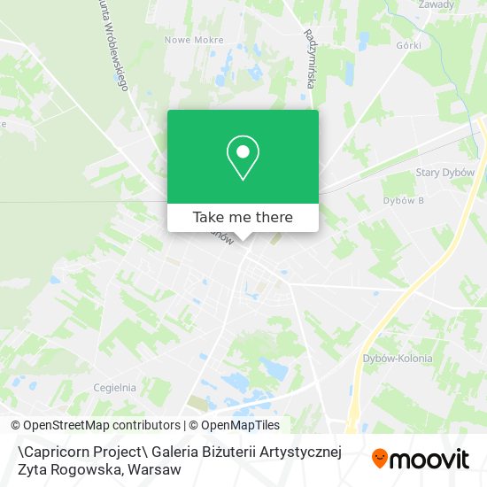 \Capricorn Project\ Galeria Biżuterii Artystycznej Zyta Rogowska map