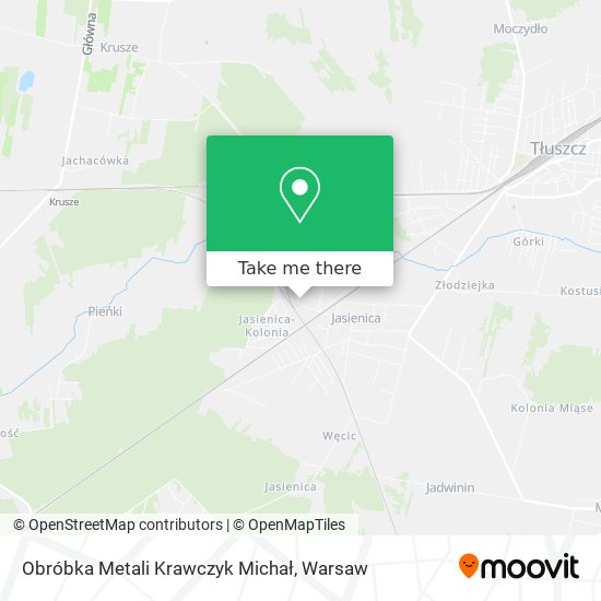 Obróbka Metali Krawczyk Michał map