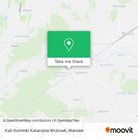 Kati Kominki Katarzyna Wrzosek map