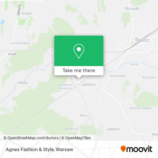 Agnes Fashion & Style map