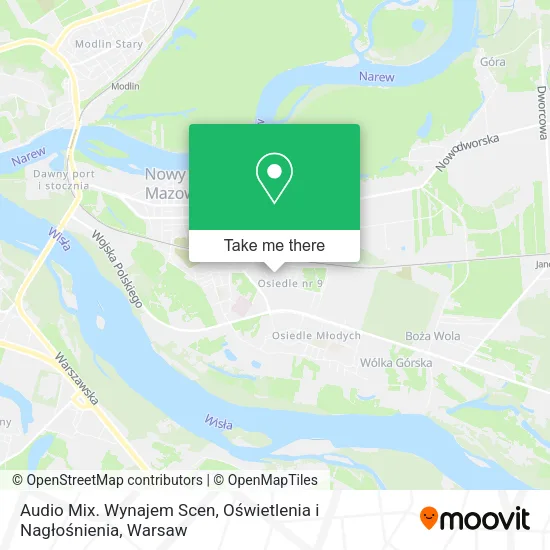Audio Mix. Wynajem Scen, Oświetlenia i Nagłośnienia map