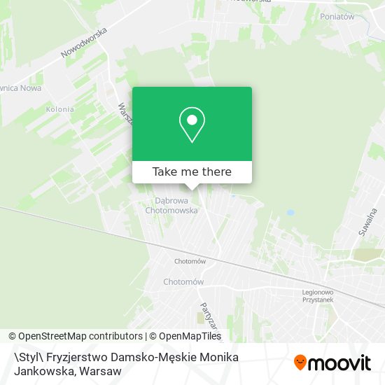 \Styl\ Fryzjerstwo Damsko-Męskie Monika Jankowska map