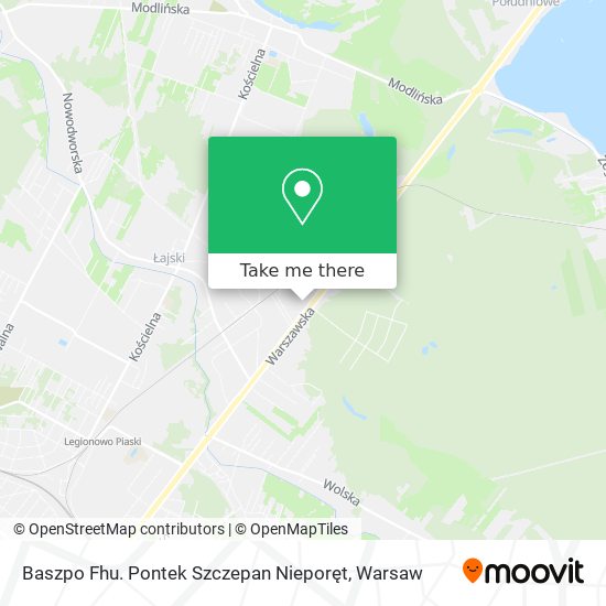 Baszpo Fhu. Pontek Szczepan Nieporęt map