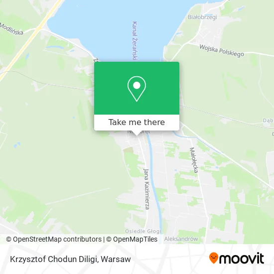 Krzysztof Chodun Diligi map
