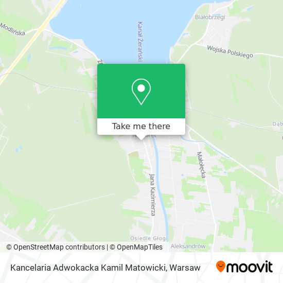 Kancelaria Adwokacka Kamil Matowicki map