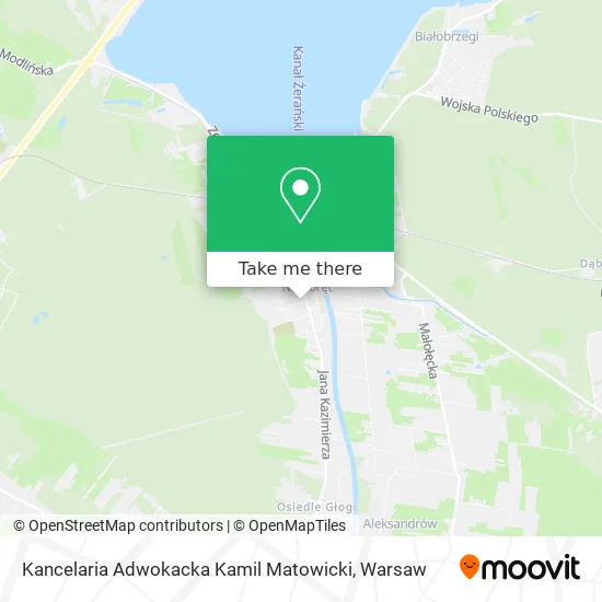 Kancelaria Adwokacka Kamil Matowicki map