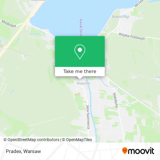Карта Pradex