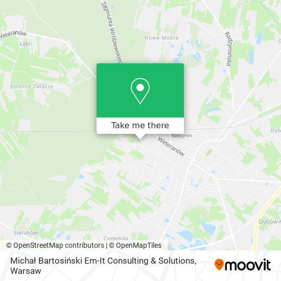 Michał Bartosiński Em-It Consulting & Solutions map