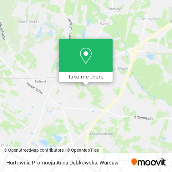 Карта Hurtownia Promocja Anna Dąbkowska